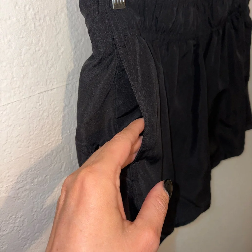 Athletic Works Black Running Shorts Women’s Size Medium 8-10